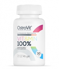 OSTROVIT PHARMA 100% Vit&Min / 30 Tabs