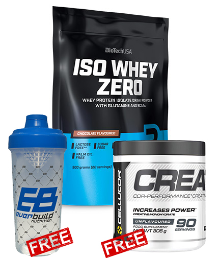 PROMO STACK ISO WHEY ZERO +2 Δώρο