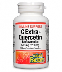 NATURAL FACTORS C Extra + Quercetin / 60 Caps