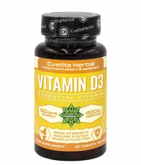 CVETITA HERBAL Vitamin D-3 / 60 Tabs