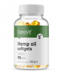 OSTROVIT PHARMA Hemp Seed Oil / Omega 3-6-9 Complex / 90 Softgels