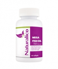 NATURALICO Mega Fish Oil 1000 mg / 60 Softgels