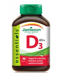 JAMIESON Vitamin D-3 400 IU / 90 Tabs
