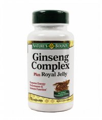 NATURE'S BOUNTY Natural Ginseng + Royal Jelly 1000mg. / 50 Caps.