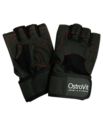 ostrovit-pharma Men's Training Gloves with Wristwraps
