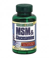 NATURE'S BOUNTY MSM & Glucosamine 500mg. / 90 Caps.