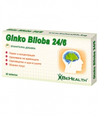 BEHEALTH Ginko Biloba 24/6 / 60 Tabs