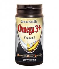 BEHEALTH Omega 3 + Vitamin E / 90 Softgels