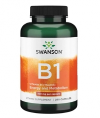 SWANSON Vitamin B1 Thiamin 100 mg / 250 Caps