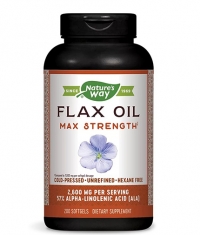 NATURES WAY Flaxseed Oil 1300 mg 57% / 200 Caps