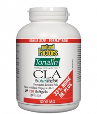 NATURAL FACTORS Tonalin CLA 1000 mg / 120 Softgels