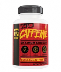 MUTANT CAFFEINE Premium 200mg / 200tabs. + 40 FREE tabs