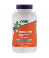 NOW Magnesium Citrate / 180 Softgels