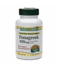 NATURE'S BOUNTY Fenugreek 610mg. / 100 Caps.