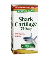NATURE'S BOUNTY Shark Cartilage 740mg. / 60 Caps.