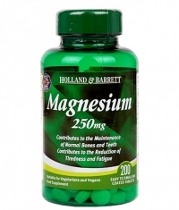 HOLLAND AND BARRETT Magnesium Oxide 250 mg / 200 Tabs