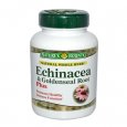 NATURE'S BOUNTY Echinacea & Goldenseal Root Plus 100 Caps.