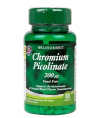 HOLLAND AND BARRETT Chromium Picolinate 200 mcg / 100 Tabs