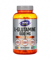 NOW L-Glutamine 1000 mg / 240 Vcaps