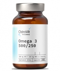 OSTROVIT PHARMA Omega 3 500/250 / 30 Softgels