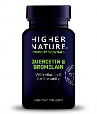 HIGHER NATURE Quercetin and Bromelain / 60 Tabs