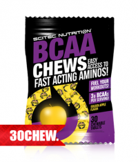 SCITEC BCAA Chews / 30 Chew.
