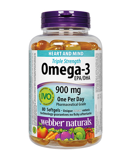 webber-naturals Omega-3 Triple Strength / 80 Softgels