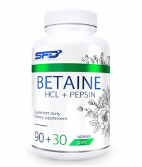 SFD Betaine HCL + Pepsin / 120 Tabs