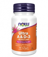 NOW Ultra A & D-3 25,000/1,000 UI / 100 Softgels