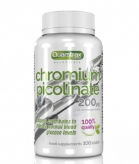 QUAMTRAX NUTRITION Chromium Picolinate / 100 Tabs