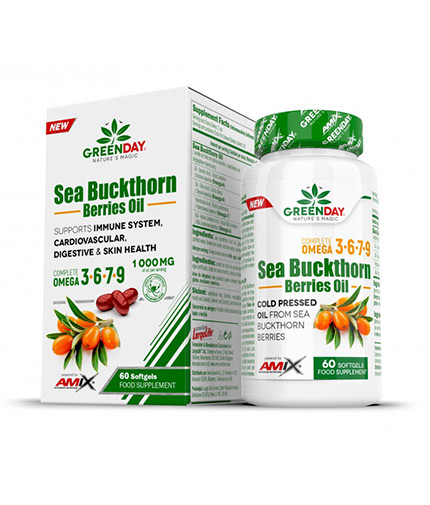 AMIX Sea Buckthorn Berries Oil / 60 Softgels
