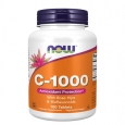 NOW Vitamin C-1000 / Rose Hips / 100 Vegeterian Tabs.
