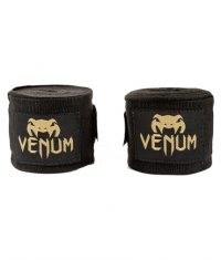 VENUM Kontact Boxing Handwraps - 2.5m - Black / Gold