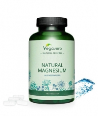 VEGAVERO Natural Magnesium / 180 Tabs
