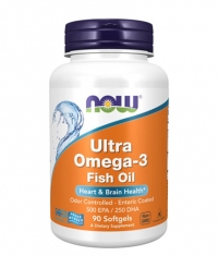 NOW Ultra Omega 3 Fish Oil 90 Softgels