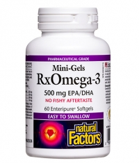 NATURAL FACTORS Rx Omega-3 500mg. / 60 Soft.