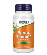 NOW Panax Ginseng 500mg. / 100 Caps.