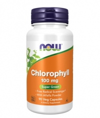 NOW Chlorophyll 100mg. / 90 Caps.
