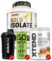 PROMO STACK Isolate + Intra Workout + Energy Drink + Shaker
