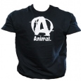ANIMAL Basic Logo Tee Black