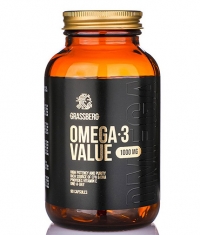 GRASSBERG Omega-3 Value 1000 mg / 90 Caps