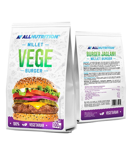 ALLNUTRITION Millet Vege Burger