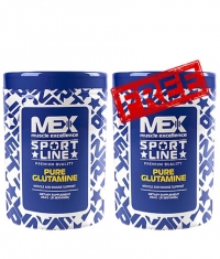 PROMO STACK MEX Pure Glutamine 1 + 1 FREE Stack