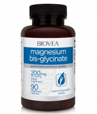 BIOVEA Magnesium Bis-glycinate 200 mg / 90 Caps