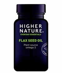 HIGHER NATURE Flax Seed Oil 1000 mg / 60 Caps