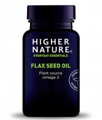 HIGHER NATURE Flax Seed Oil / 180 Caps