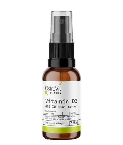 OSTROVIT PHARMA Vitamin D3 400 IU | Baby Spray / 30 ml