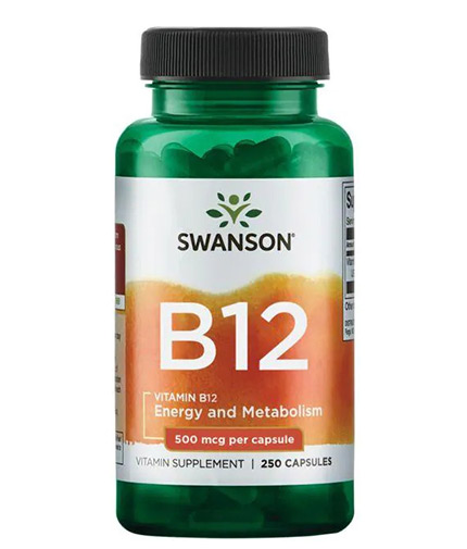 swanson Vitamin B12 500 mcg / 250 Caps