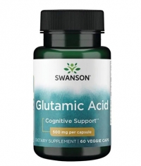 SWANSON Glutamic Acid 500 mg / 60 Vcaps