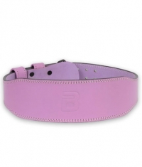 BIOTECH USA BODYBUILDING Leather Belt / Pink
